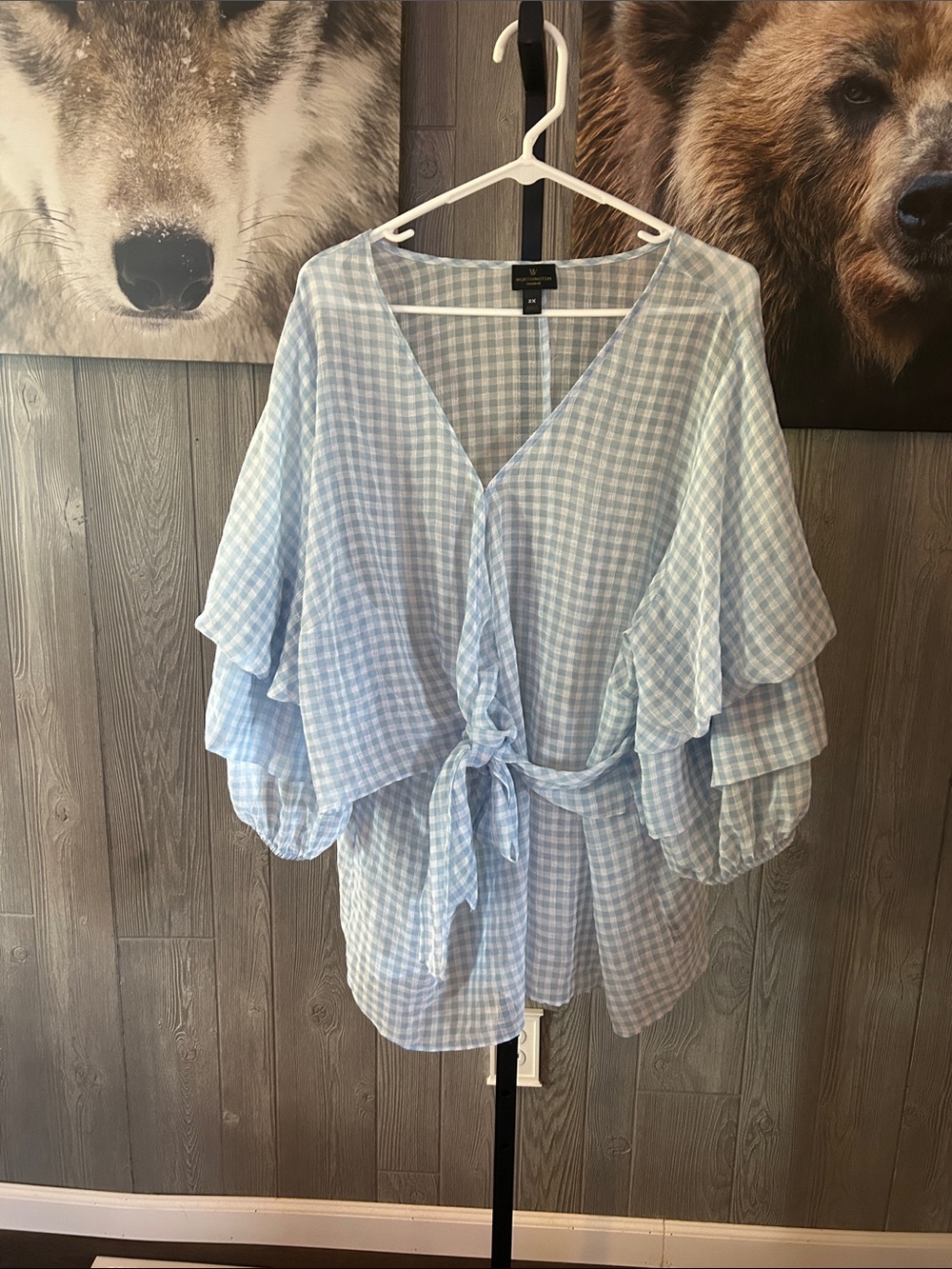 Worthington Wrap Top